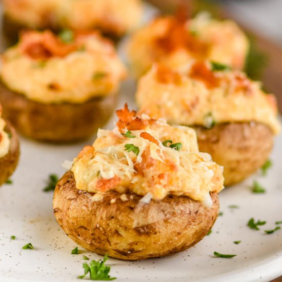 Stuffed Mushrooms - Recipe photo by simplejoy