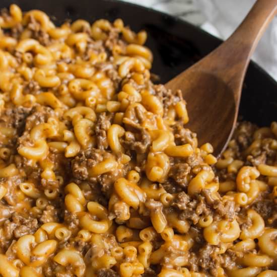 Homemade Hamburger Helper - Recipe photo by MeganVsKitchen