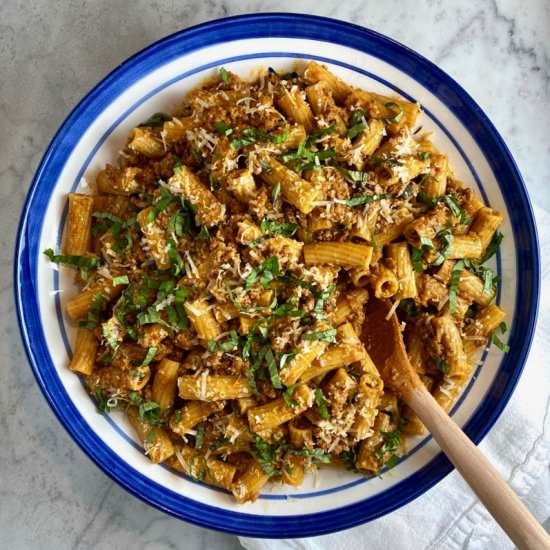 Weeknight Ragu - Recipe photo by thebrookcook.wordpress.com