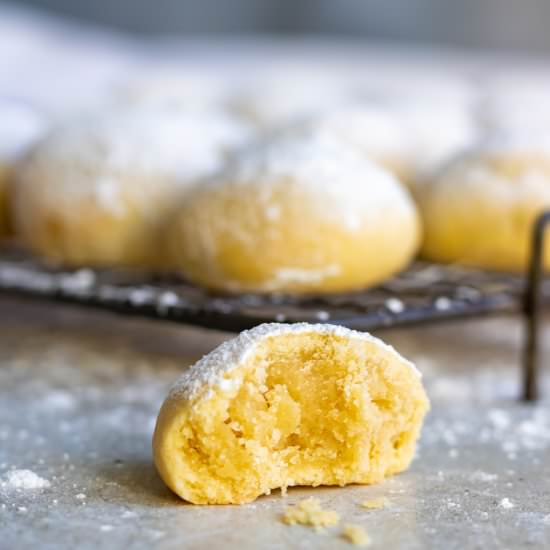 Shortbread Cornstarch Cookies - Recipe photo by veggie desserts