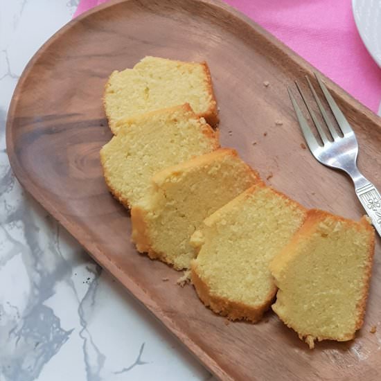 OLD FASHIONED BUTTER CAKE - Recipe photo by Jayanthy Asokan