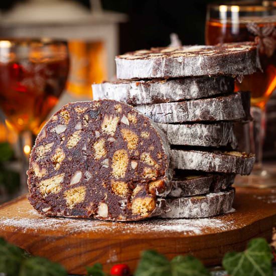Italian Chocolate Salami - Recipe photo by littlesugarsnaps