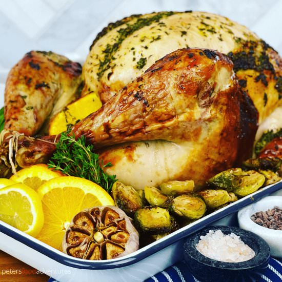 Citrus Roast Turkey - Recipe photo by PetersFoodAdventures