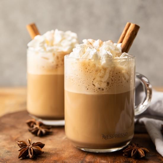 Homemade Eggnog Latte - Recipe photo by Desserts And Drinks