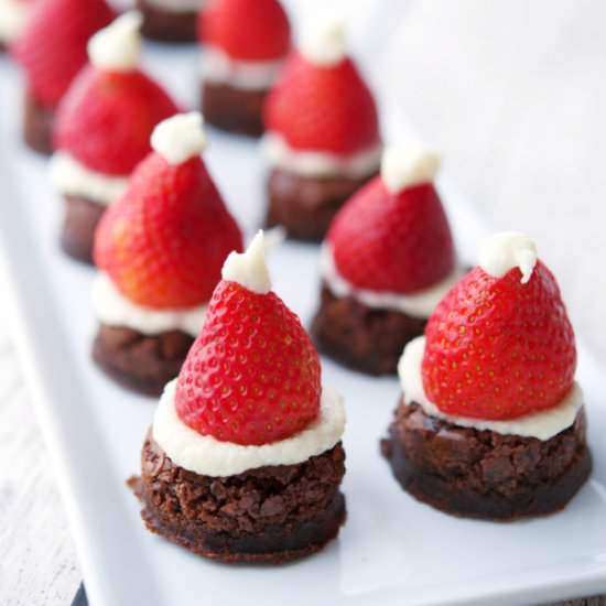 Santa Hats - Recipe photo by Carries Experimental Kitchen