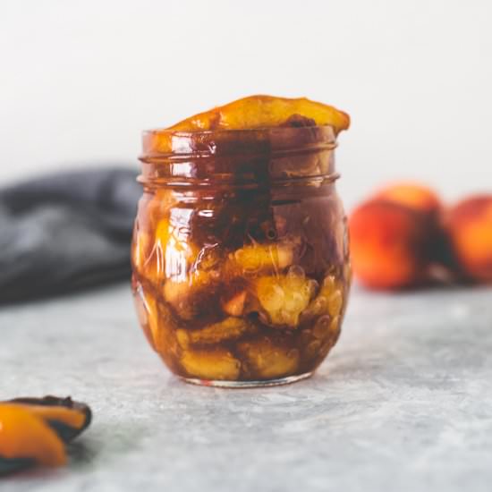 Homemade Fresh Peach Pie Filling - Recipe photo by BEET OF THE WILD