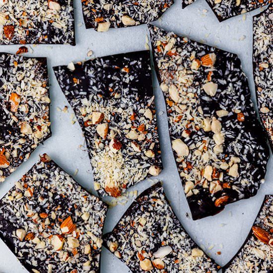Coconut Bark - Recipe photo by ScienceandCrumbs