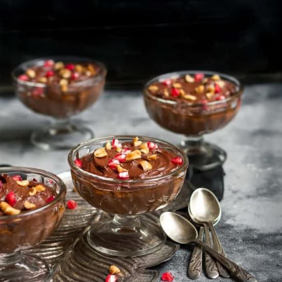 Chocolate peanut butter pudding - Recipe photo by Tashasartisanfoods