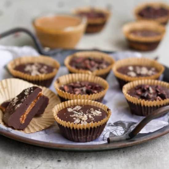 Almond Butter Cups – Vegan Recipe - Recipe photo by Tashasartisanfoods