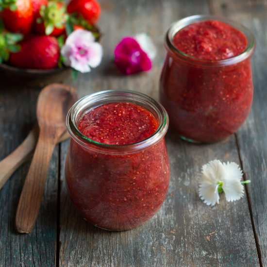Strawberry Chia Jam - Recipe photo by Tashasartisanfoods