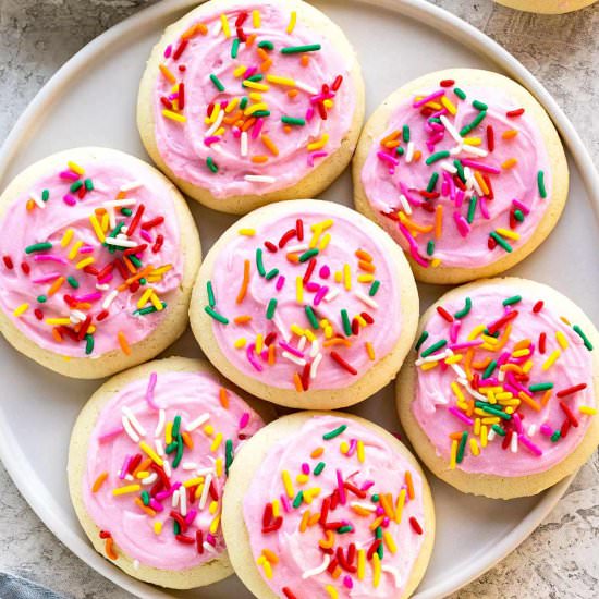 Soft Frosted Sugar Cookies - Recipe photo by Jessica Gavin