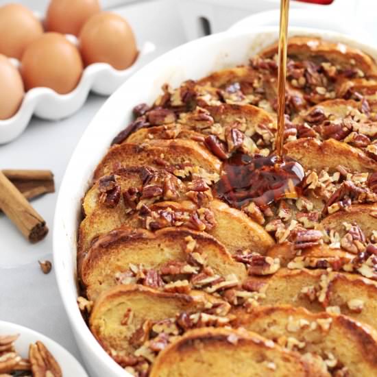 Baked Maple Praline French Toast - Recipe photo by Ereese