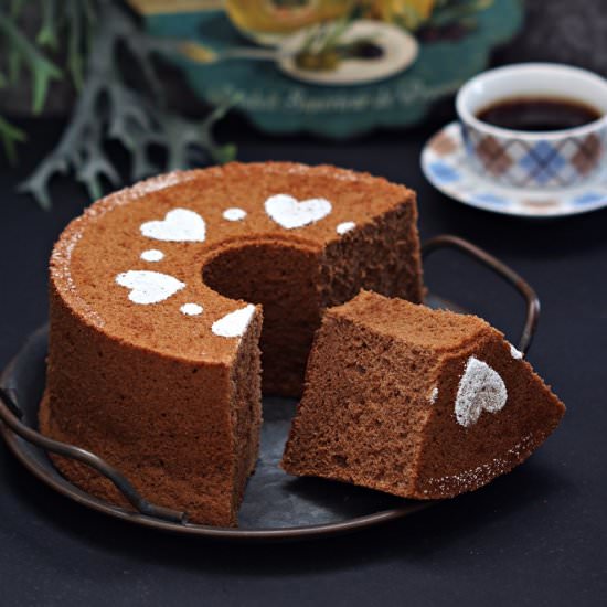 Coffee Kahlua Chiffon Cake - Recipe photo by Anncoo