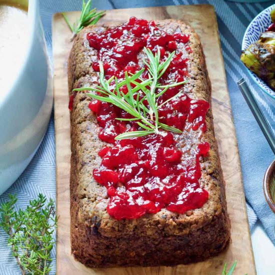 Vegan Lentil Roast (Lentil Loaf) - Recipe photo by joskitchenlarder