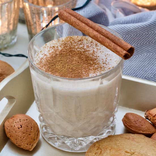Healthy Vegan Eggnog - Recipe photo by joskitchenlarder