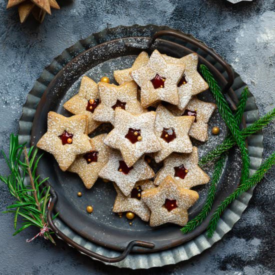 Gluten-free Linzer Cookies - Recipe photo by Tashasartisanfoods