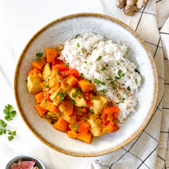Spiced turkey stew - Recipe photo by Low Histamine Kitchen