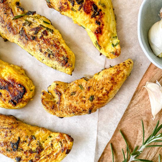 Rosemary chicken fillets - Recipe photo by Low Histamine Kitchen