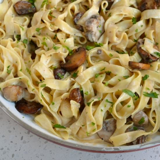 Mushroom Pasta - Recipe photo by Small Town Woman