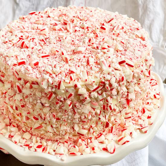 Peppermint Cake - Recipe photo by Cakewhiz