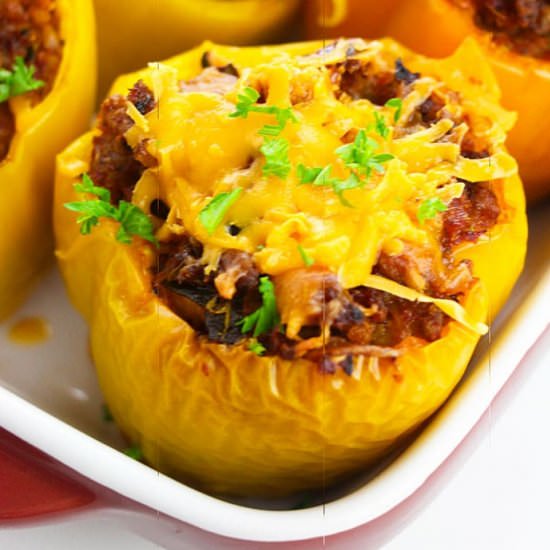 Easy Stuffed Bell Peppers - Recipe photo by 1PotRecipes