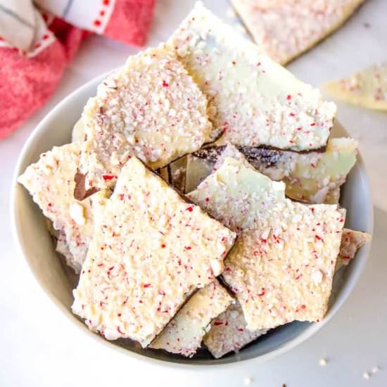 Peppermint Bark - Recipe photo by AllThingsMamma