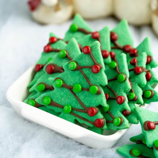 Christmas Tree Sugar Cookies - Recipe photo by Mycookiejourney