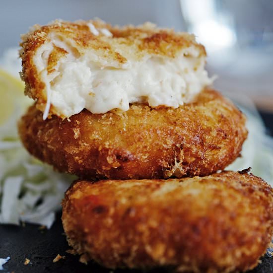 Creamy Crab Croquette - Recipe photo by BearNakedFood