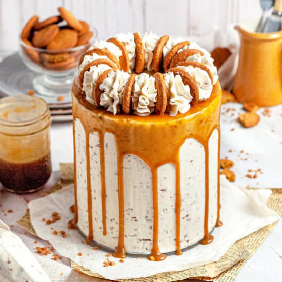 Gluten-Free Toffee Gingerbread Cake - Recipe photo by CAKED by Katie