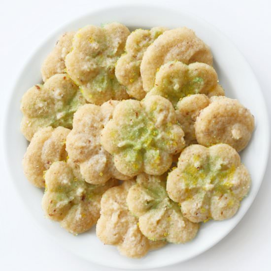 Gluten-Free Spritz Cookies (Vegan) - Recipe photo by strengthandsunshine