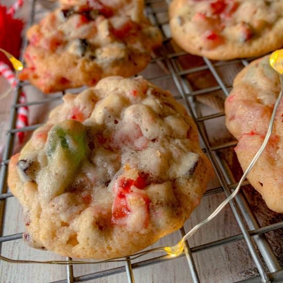 Pineapple Cherry Nut Cookies - Recipe photo by NotEntirelyAverage