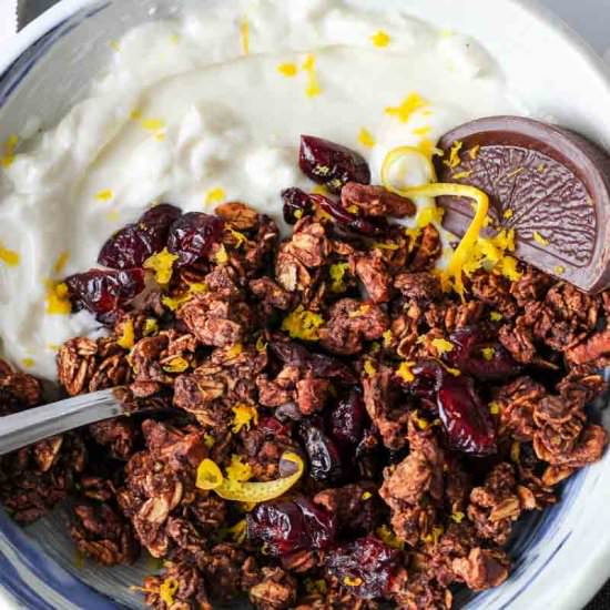Christmas Granola - Recipe photo by AGratefulMeal