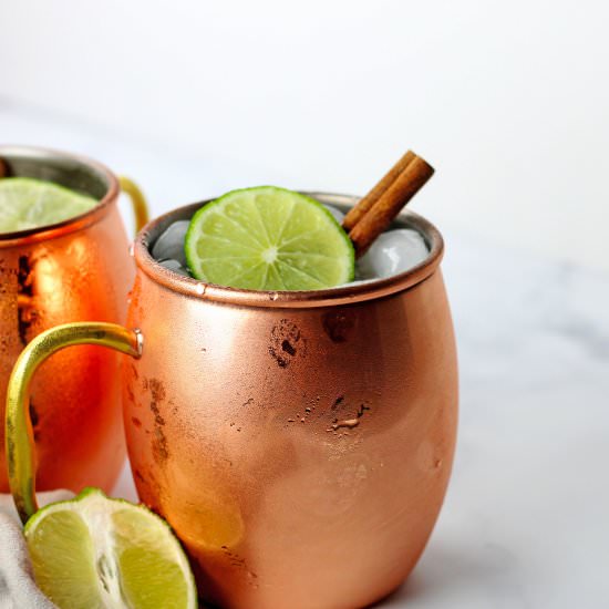 Bourbon Mule - Recipe photo by AGratefulMeal