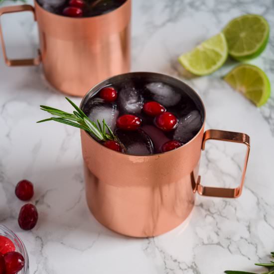 Holiday Moscow Mule - Recipe photo by freshapron