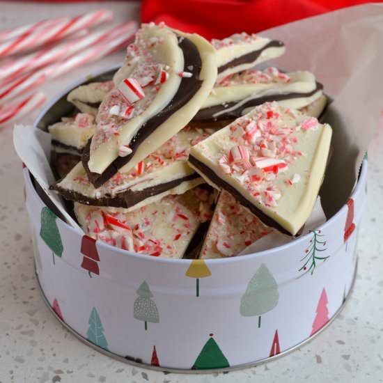 Peppermint Bark - Recipe photo by Small Town Woman