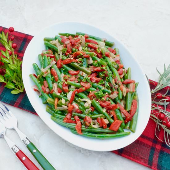 Red Pepper Green Beans - Recipe photo by anothertablespoon