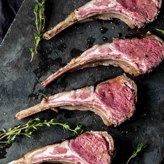 Sous Vide Rack of Lamb - Recipe photo by Went Here 8 This