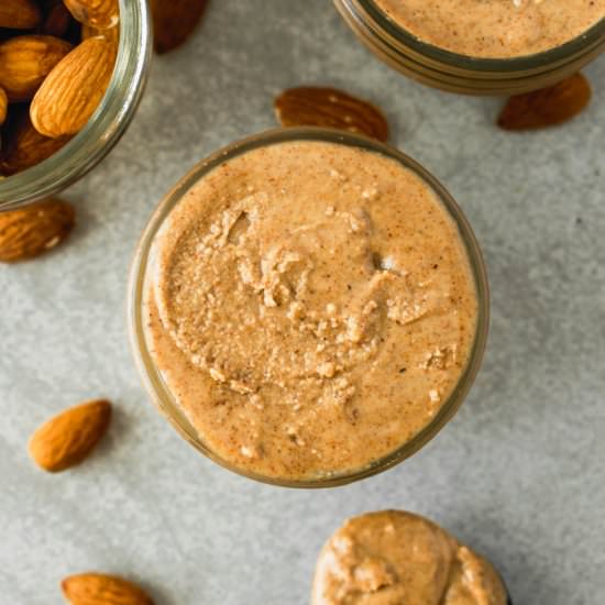 Homemade Almond Butter - Recipe photo by sticksscratchkitchen