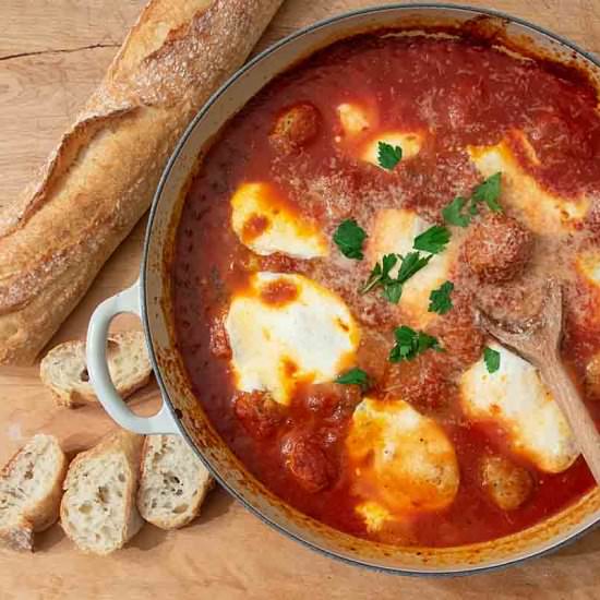 Easy Italian Meatball Appetizer - Recipe photo by iwilkerson
