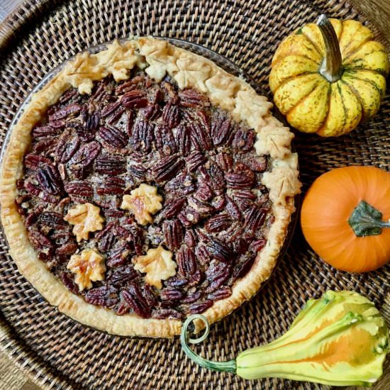 Maple Bourbon Pecan Pie - Recipe photo by scotch_scones