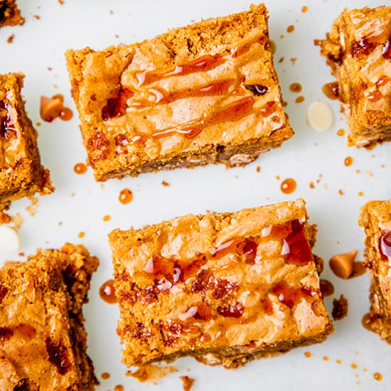 Gluten-Free Blondies - Recipe photo by ScienceandCrumbs