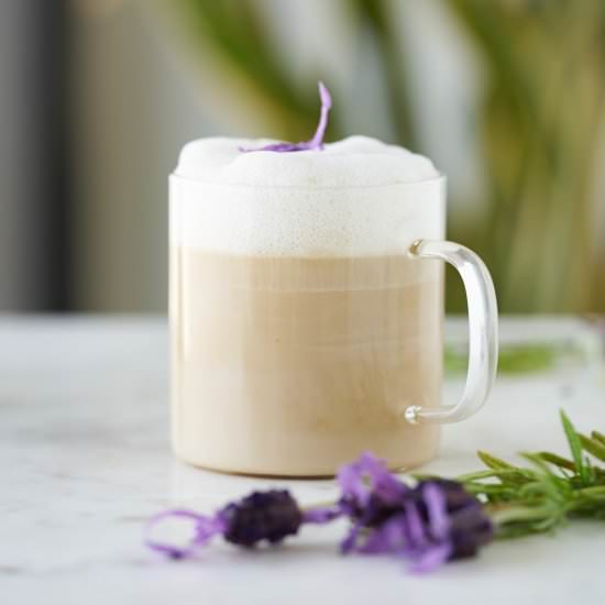 London Fog Latte with Lavender - Recipe photo by proportionalplate