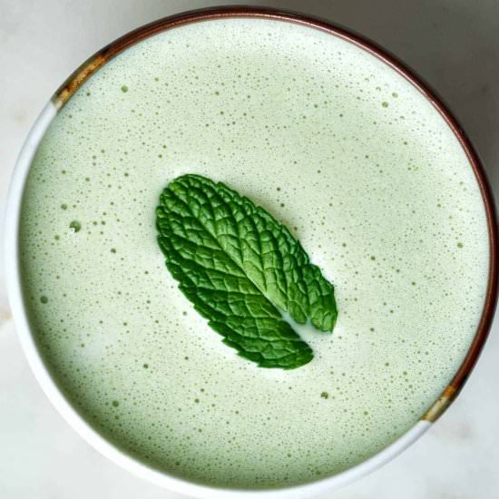 Matcha Mint Latte - Recipe photo by proportionalplate