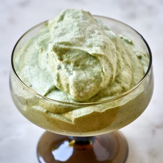Easy Matcha Mousse - Recipe photo by proportionalplate