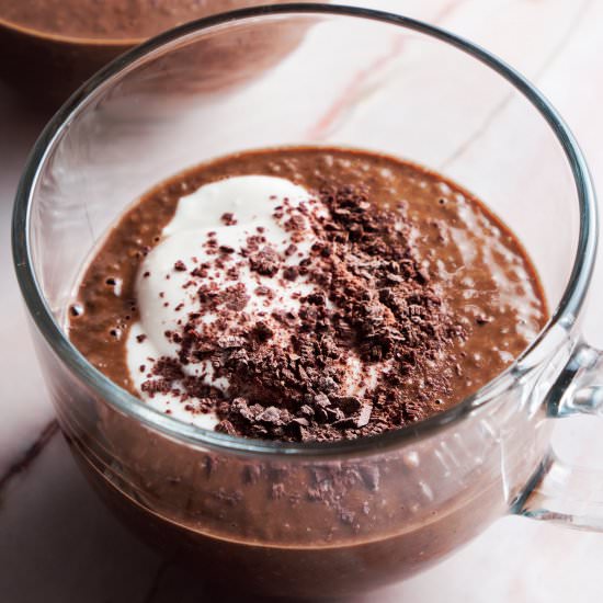 Vegan Chocolate Chia Pudding - Recipe photo by Veganbell