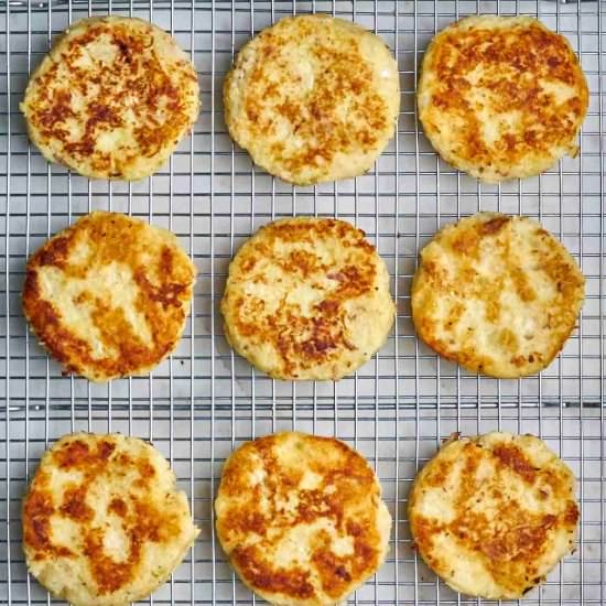 Mashed Potato Latkes - Recipe photo by proportionalplate