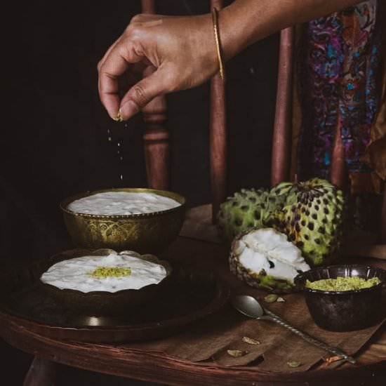 Sitaphal kheer - Recipe photo by TheEpicureanfeast