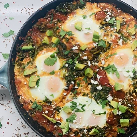 Delicious & Easy Shakshuka - Recipe photo by allergicfoodie