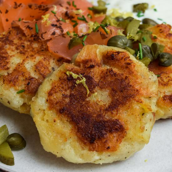 Leftover Roast Potato Cakes - Recipe photo by missrachelphipps