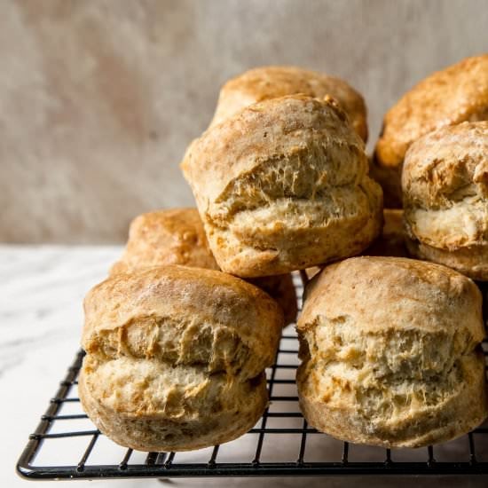British scones/American biscuits - Recipe photo by PantsDownApronsOn